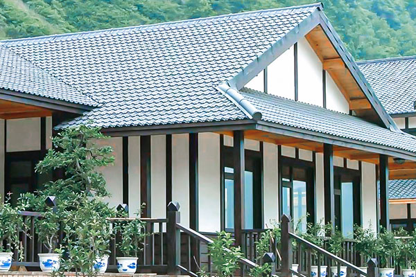 武漢農(nóng)村自建房的明智選擇：武漢合成樹脂瓦