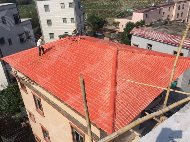 探秘農村自建房建房利器！樹脂瓦多少錢一平，合成樹脂瓦價格揭秘！